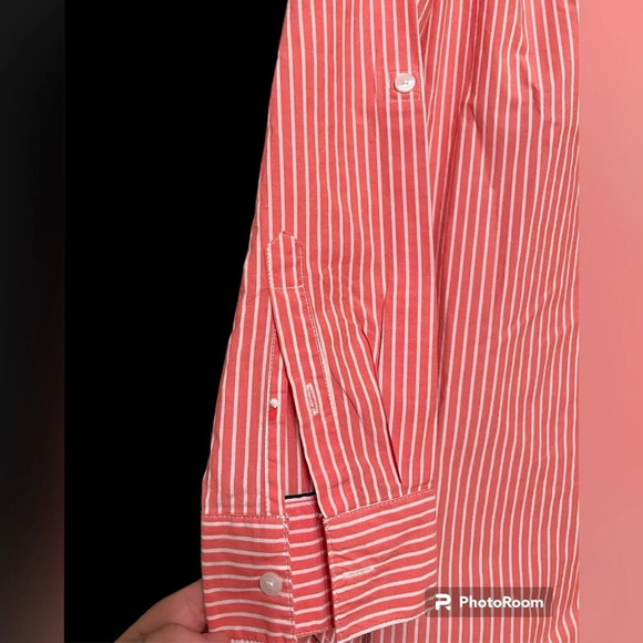 Size Small half button up Tommy Hilfiger shirt - Picture 3 of 5